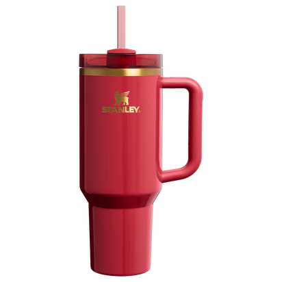 Stanley 1913 Quencher® H2.0 FlowState™ Tumbler 1.18L dans Holly Berry Gloss | Recto Afficher