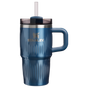 Swatch for Stanley 1913 Quencher® H2.0 Fluted Tumbler 0.59L in Glacial Blue Shine | Front View