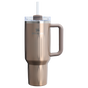 Swatch for Stanley 1913 Quencher® H2.0 Fluted Tumbler 1.18L in Pale Gold Shine | Front Lid View