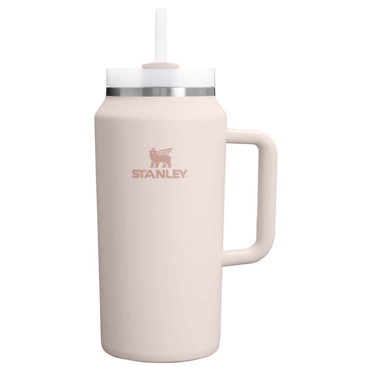 Stanley 1913 Quencher® H2.0 FlowState™ Tumbler 1.9L in Rose Quartz | Front View