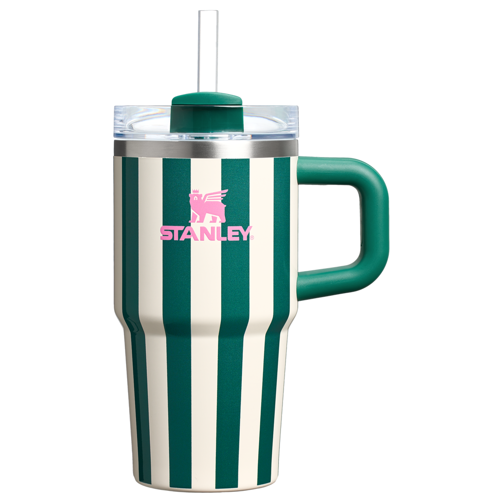 Stanley 1913 Quencher® H2.0 FlowState™ Tumbler 0.59L en Emerald Cabana Gloss | Delante Ver