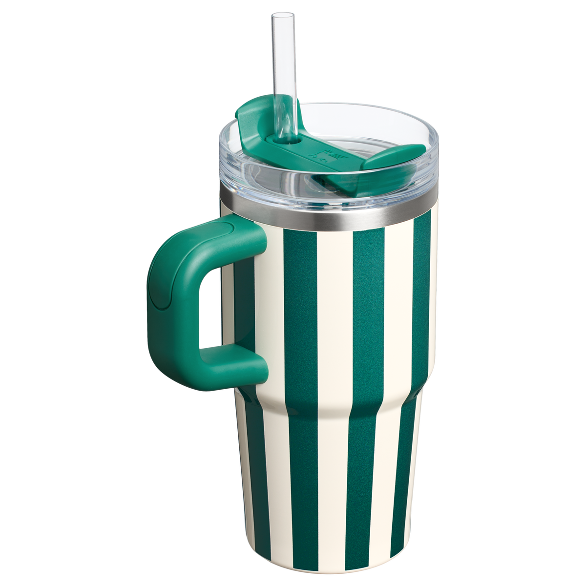 Stanley 1913 Quencher® H2.0 FlowState™ Tumbler 0.59L en Emerald Cabana Gloss | Detrás Ver