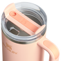 Swatch for Stanley 1913 Quencher® H2.0 FlowState™ Tumbler 1.18L in Orange Cream