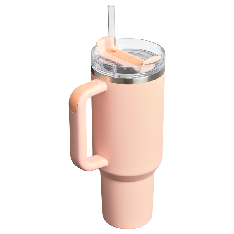 Stanley 1913 Quencher® H2.0 FlowState™ Tumbler 1.18L in Orange Cream | Back View