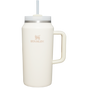 Swatch for Stanley 1913 Quencher® H2.0 FlowState™ Tumbler 1.9L in Cream | Front View