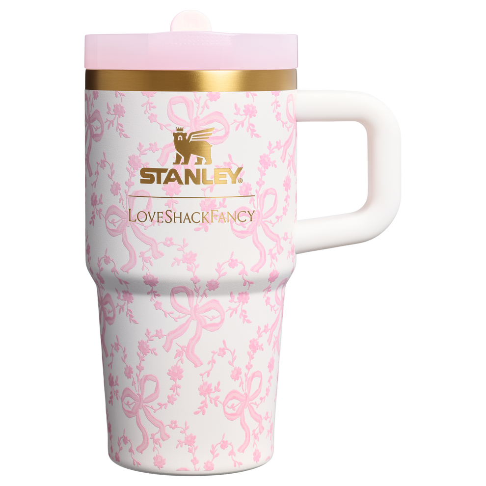 Stanley 1913 Stanley 1913 x LoveShackFancy Quencher® ProTour Tumbler 0.59L in Coquette Bow - Chantilly | Vorderseite Anzeigen