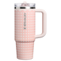 Swatch for Stanley 1913 Quencher® ProTour Flip Straw Tumbler 0.89L in Rose Quartz Rattan | Front View