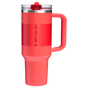 Swatch for Stanley 1913 Quencher® ProTour Flip Straw Tumbler 1.18L in Hot Coral Fade | Front View