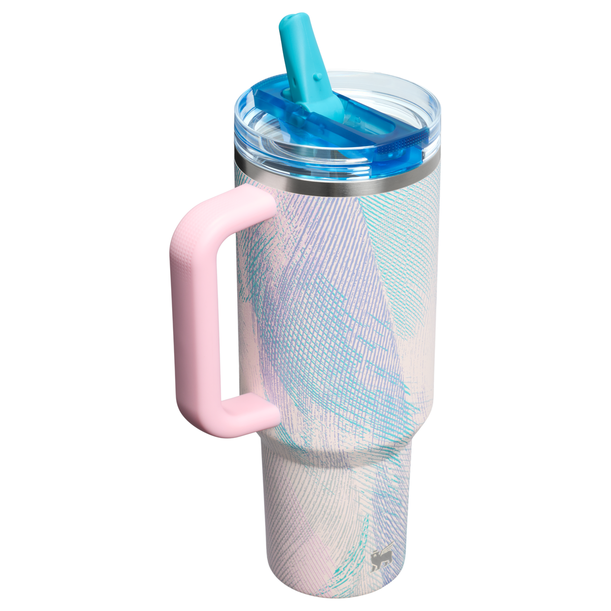 Stanley 1913 Quencher® ProTour Flip Straw Tumbler 1.18L in Sea Glass Plume | Back View