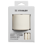 Farbmuster für Stanley 1913 Quencher® Boot and Straw Cover Set 1.18L in Cream | Vorderseite Anzeigen