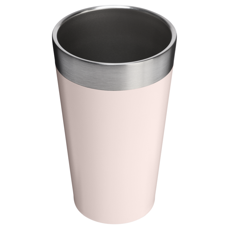 Stanley 1913 Stacking Tumbler 0.47L in Rose Quartz | Back View