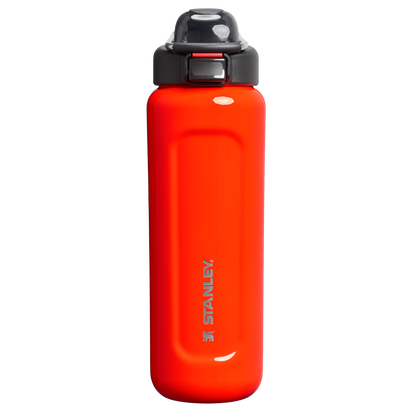 Stanley 1913 Classic Wellspring Bottle 0.71L in Blaze Orange | Front View