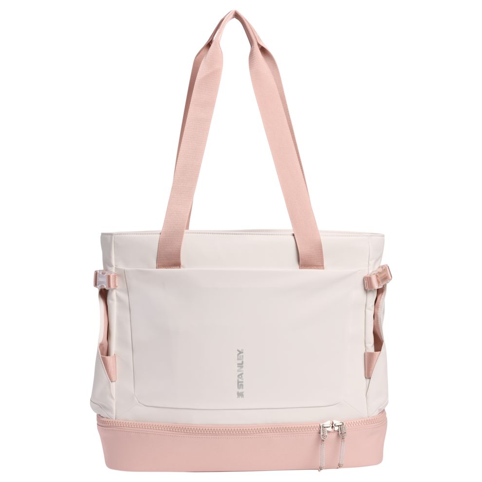Stanley 1913 Vitalize™ Macro Method Tote 26.1L in Rose Quartz | Vorderseite Anzeigen