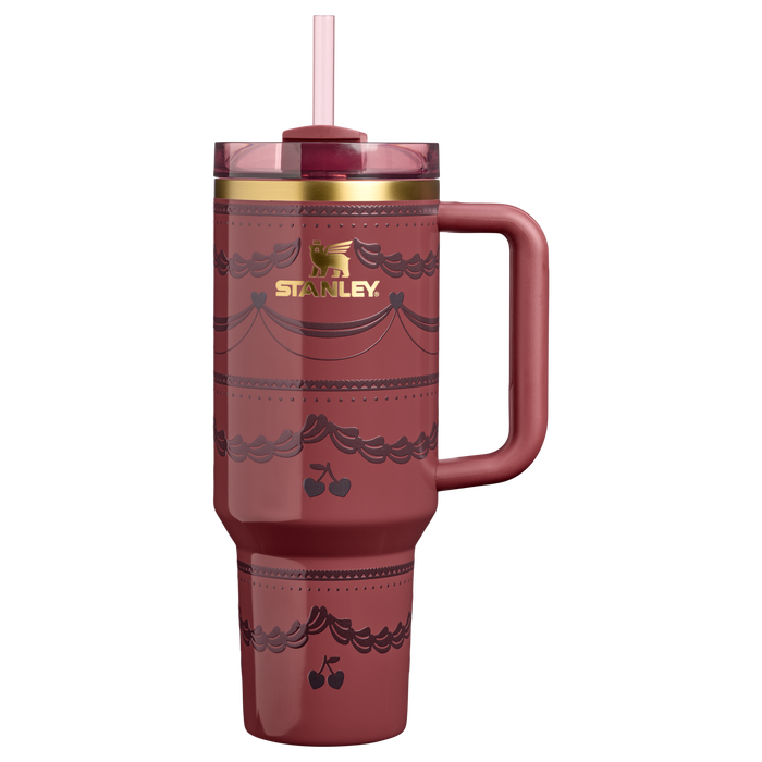 Stanley 1913 Quencher® H2.0 FlowState™ Tumbler 1.18L w Red Velvet Cake | Przód Zobacz